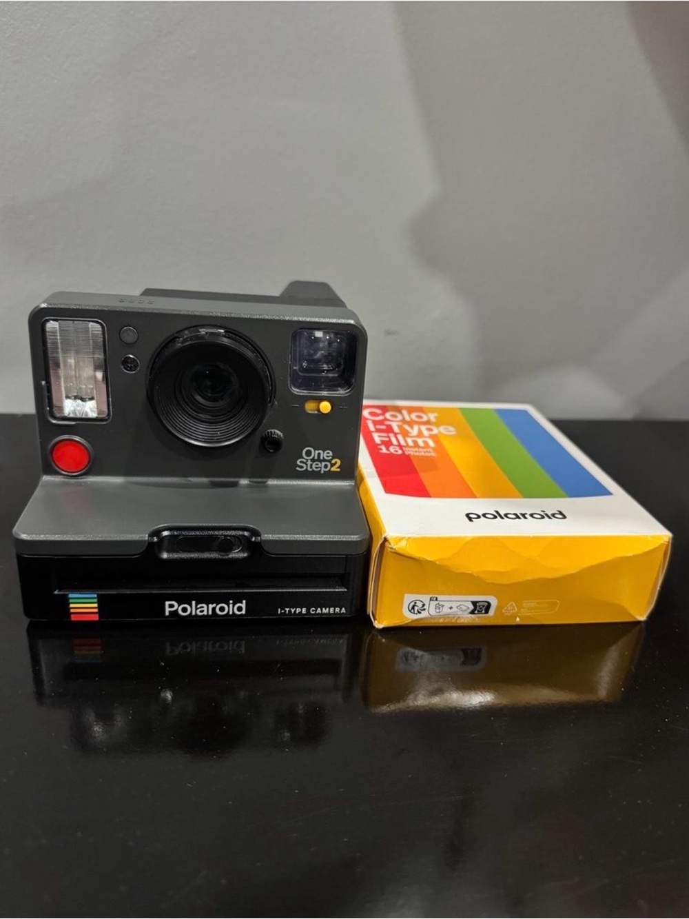 Polaroid OneStep2 I-Type Instant Camera in Black (with Film!)